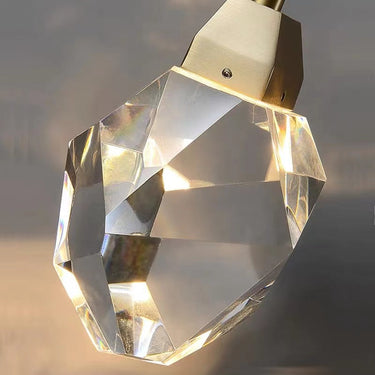 simple brass chandelier